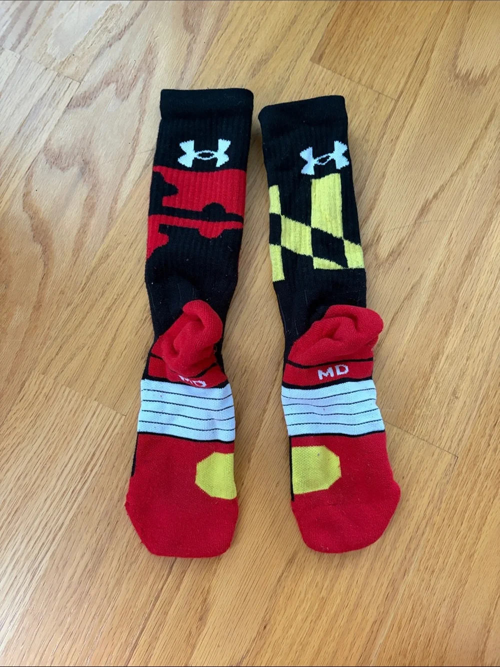 Under Armour Maryland socks size medium